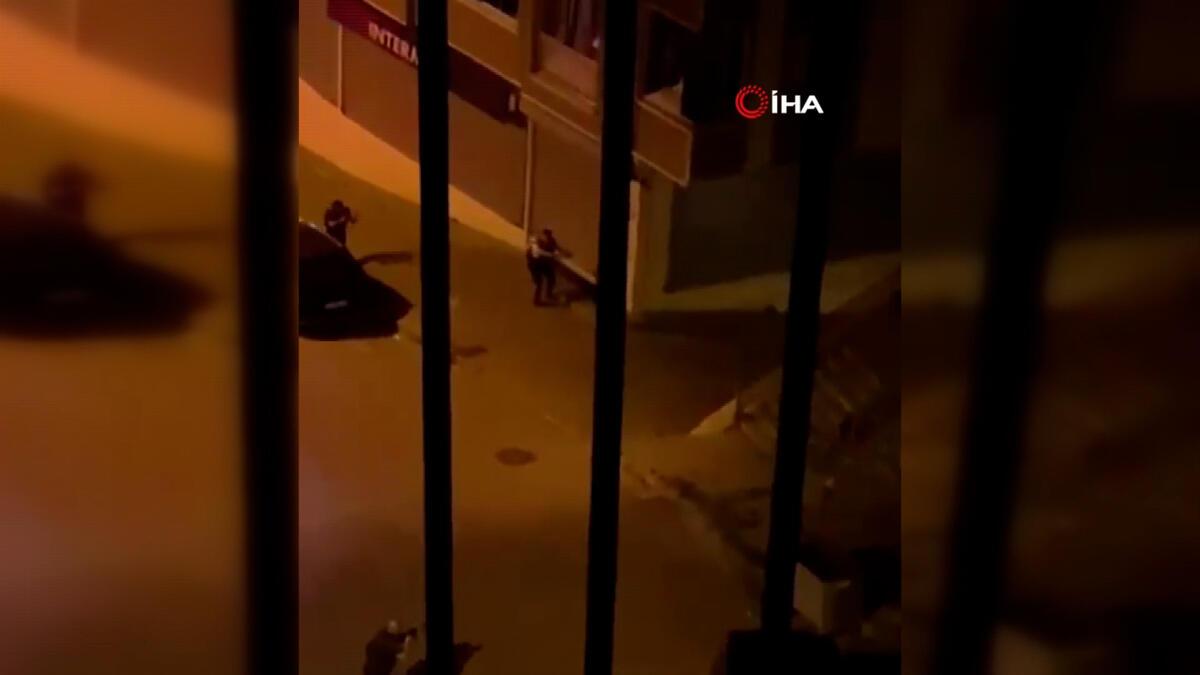 Kağıthane’de polislere silahlı saldırının yeni görüntüleri ortaya çıktı