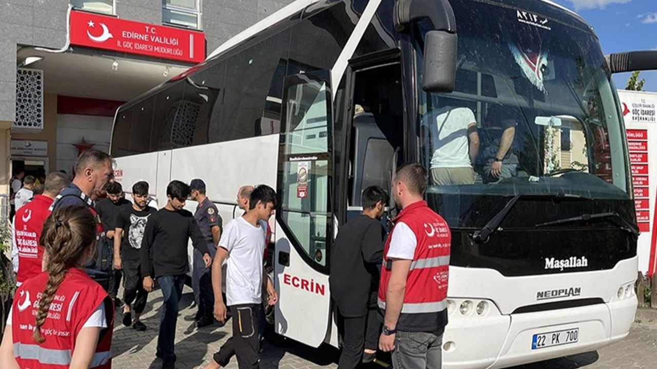 Edirne’de 152 düzensiz göçmen yakalandı
