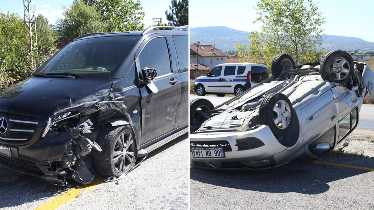 Kastamonu Belediye Başkanı kazaya karıştı!